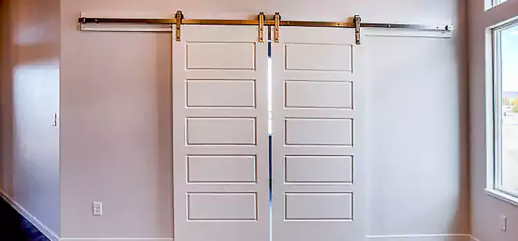 Glass Barn Door with Installation Hardware Kit Palm Beach Gardens